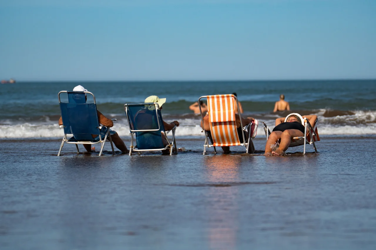 Junto al océano / pausa de verano
